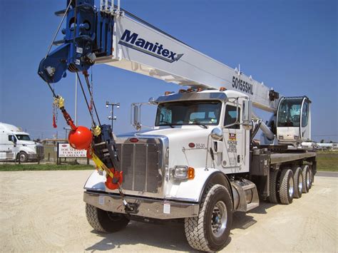 Boom Truck Sales & Rental: (5) 50 Ton Manitex Boom trucks available for ...