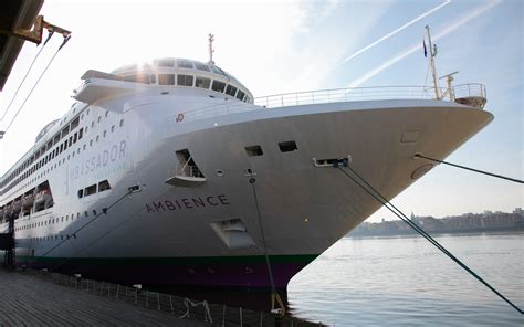 Sailawaze UK | Sally Gunnell christens Ambassador cruise ship Ambience