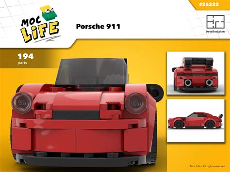 Lego® Instructions Porsche 911