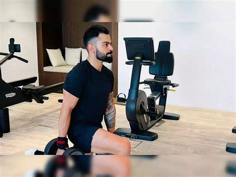 Virat Kohli Intense Workout Routine For India Vs Australia Cricket ...