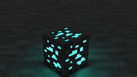 Minecraft Diamond Ore Pixel Art