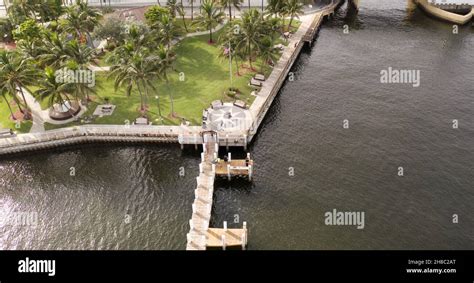 Aerial view of Hillsboro Beach, Florida Stock Photo - Alamy