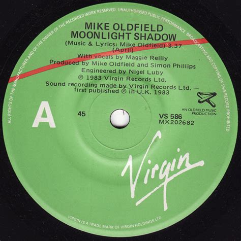 Mike Oldfield - Moonlight Shadow (1983, Vinyl) | Discogs