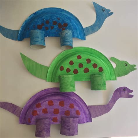 Adorable Dinosaur Paper Plate Craft for Toddlers | Dinosaur crafts ...