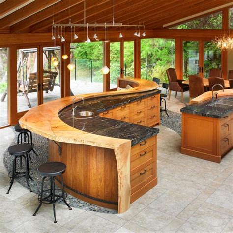 Amazing Wood Kitchen Countertop Ideas Adding Exotic Look to Modern ...