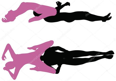 Silhouette with kama sutra positions on white background Stock Illustration by ©Istanbul2009 ...