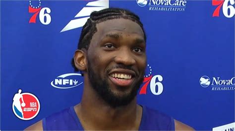 Joel Embiid's new hairstyle is a hit at Sixers camp | 2019 NBA Training Camp - YouTube