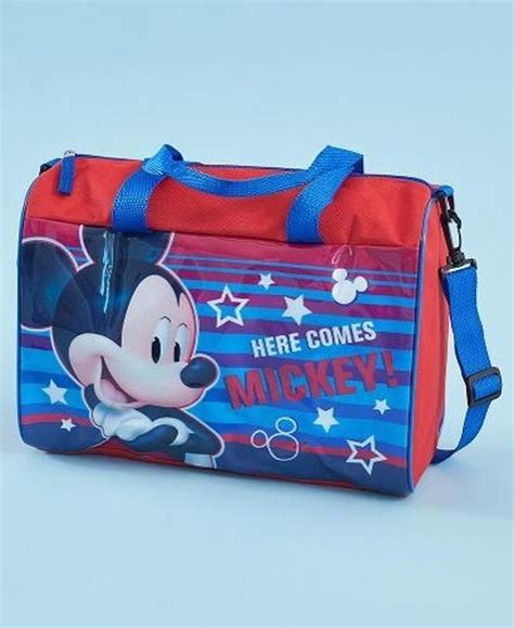 Kids Licensed Disney Mickey Mouse Travel Sleepover Overnight Sleeping Bag in 2020 | Overnight ...