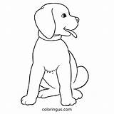 Dog Coloring Pages Free Printable PDF sketch template