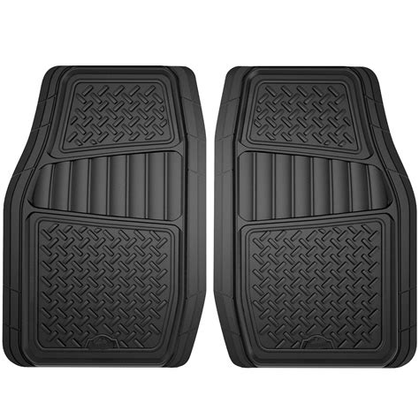 Armor All 2 Piece All-Weather Rubber Truck Floor Mats Black, 78830WDC - Walmart.com