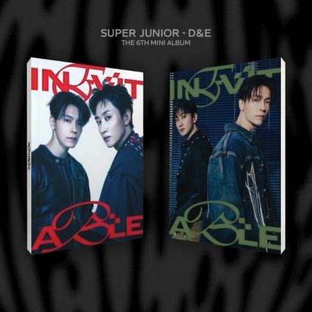 SUPER JUNIOR D&E - [INEVITABLE] 6th Mini Album B Version – kpopalbums.com