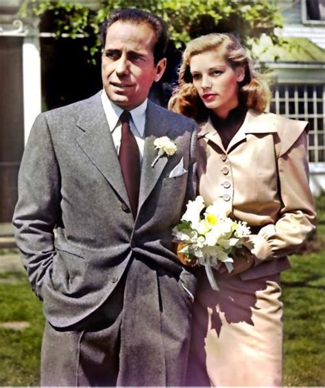 Bogie & Bacall, on their wedding day, May 21, 1945 | Movie stars, Lauren bacall, Humphrey bogart