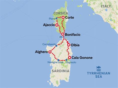 Sardinia & Corsica - Riders Heaven motorcycle tour | AMT