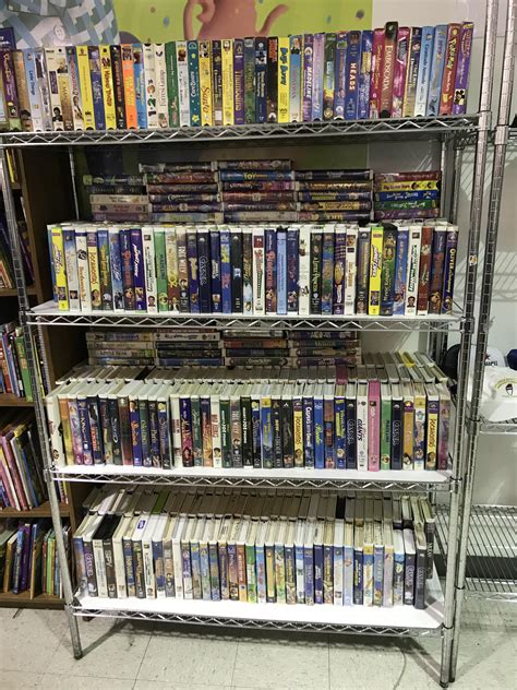 This rack of VHS tapes at Goodwill : r/nostalgia