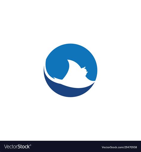 Stingray logo Royalty Free Vector Image - VectorStock