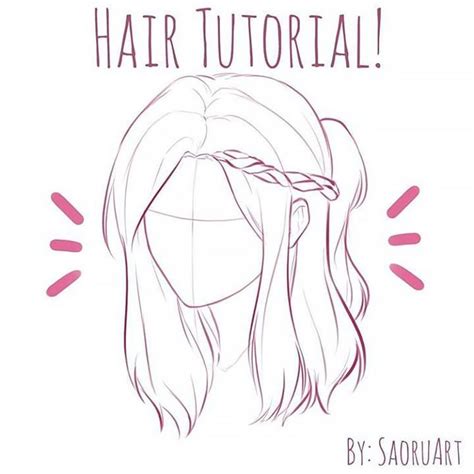 22 How to Draw Hair Ideas and Step-by-Step Tutorials - Beautiful Dawn Designs | How to draw hair ...