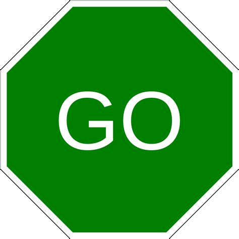 9+ Go Clip Art - Preview : Green-light-go-cl | HDClipartAll