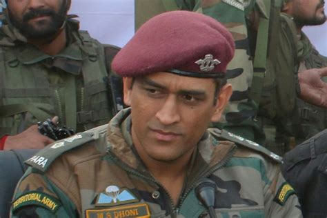 Lieutenant Colonel MS Dhoni to serve Army in Kashmir, undertake ...