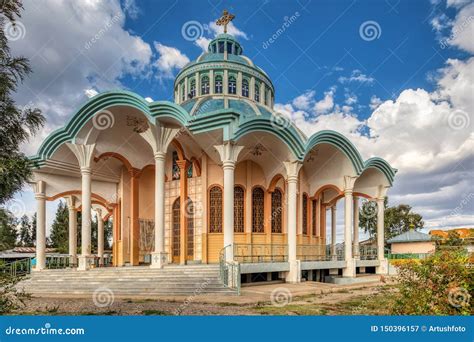 Medahiniyalem Orthodox Church, Dejen, Ethiopia Stock Image - Image of building, monastery: 150396157