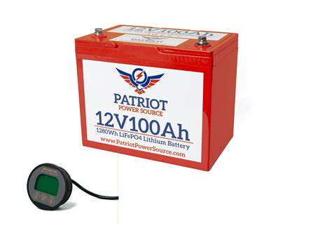 Patriot Power 12V 100Ah Lithium Batteries