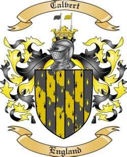 Calvert Family Crest from England2 by The Tree Maker