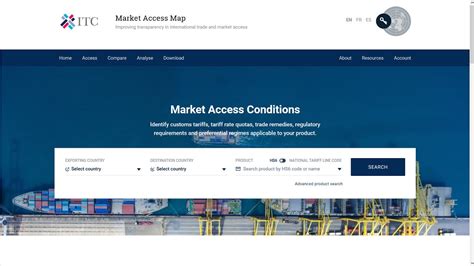 2019 Market Access Map 1: Home page - YouTube