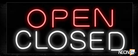 Open Closed Neon Sign | NeonSign.com