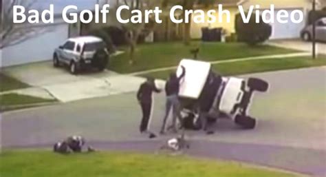 Kids Get Multiple Injuries During High Speed Golf Cart Crash