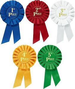 Rosette Premium Award Ribbons 1st 2nd 3rd 4th 5th Place Multipurpose Set 850143008063 | eBay