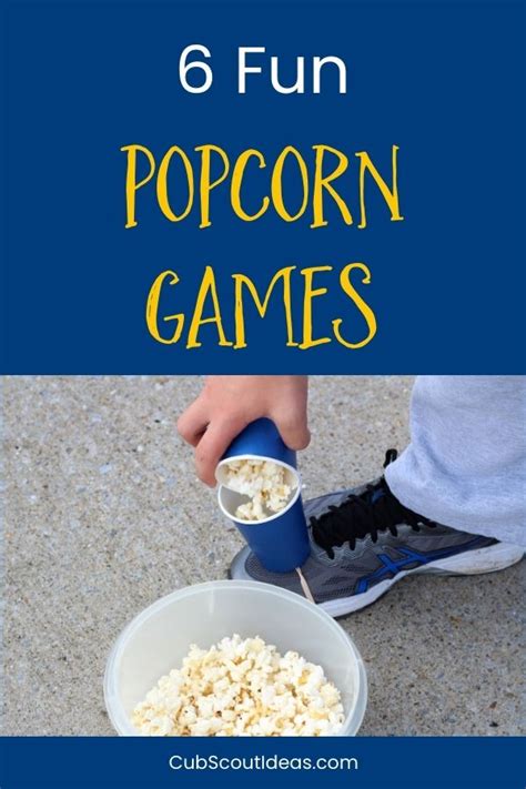 6 Super Fun Popcorn Games for Kids to Play