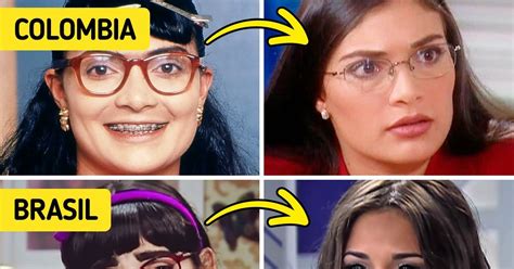 13 Transformaciones extremas de “Yo soy Betty, la fea” en sus versiones alrededor del mundo ...