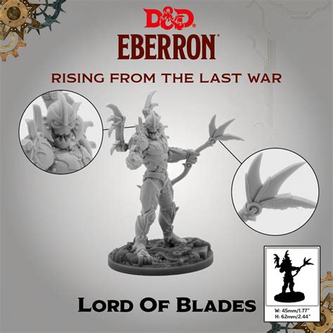 Eberron Warforged Lord of Blades - D&D Collectors Series