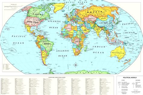 Global Map With Latitudes And Longitudes - The Map Of United States