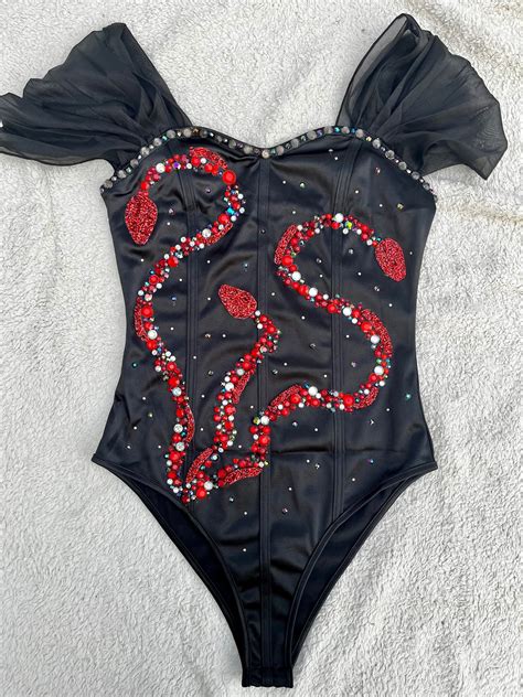 Reputation Snake Outfit Taylor Swift Eras Tour Bodysuit Costume - Etsy