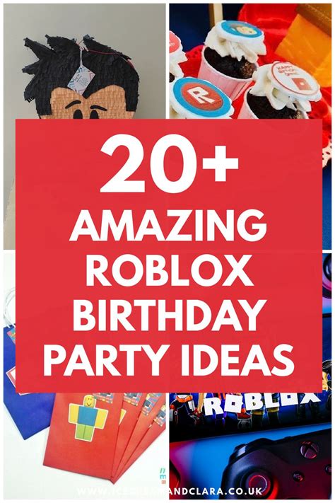 Best roblox birthday party ideas – Artofit