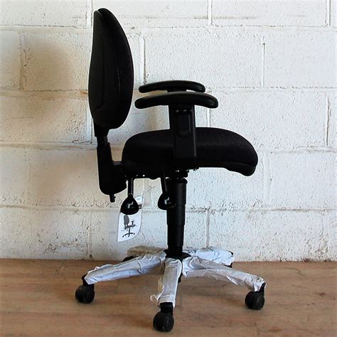 Typist Chair Charcoal Adjustable 2108 Typist Chair