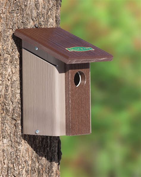 Duncraft.com: Duncraft Chickadee-Nuthatch Bird House | Bird house, Nuthatch bird, Bird house feeder