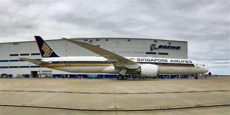 Singapore Airlines Takes Delivery Of First "Post-Pandemic" Boeing 787-10 | Flipboard