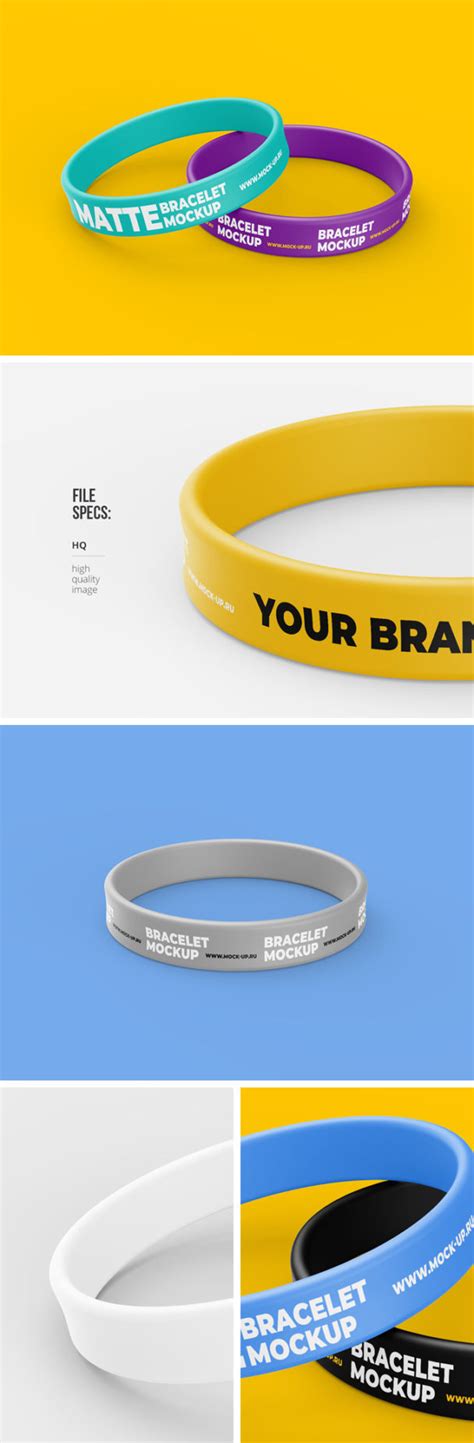 Thin Bracelet Free Mockup PSD - PsFiles