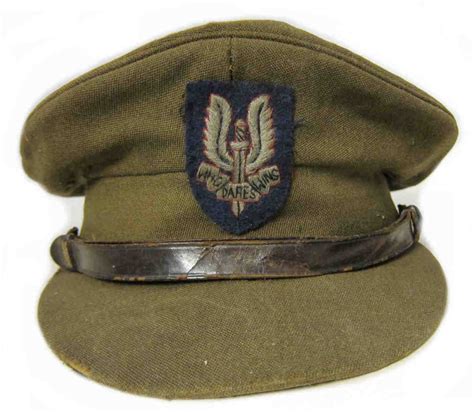 WW2 SAS Officers Cap Version 2 SAS badge