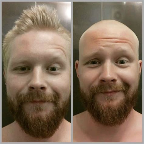 Pin by Bruce Nicolosi on Bald | Bald with beard, Hair and beard styles, Shaved head with beard