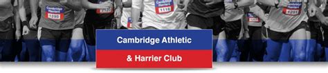 Cambridge Athletic and Harrier Club - Home