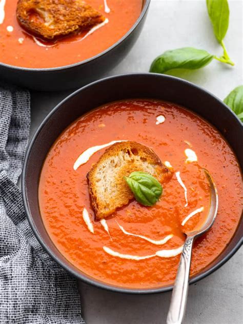 Tomato Basil Soup | infoodita