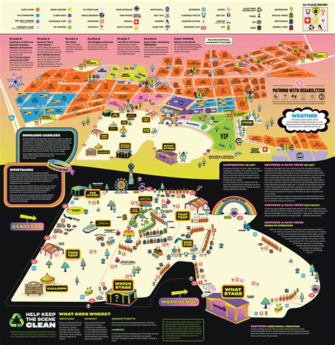 Bonnaroo 2024 Maps - Ray Leisha