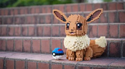 Life-sized LEGO Eevee available in bricks for the first time