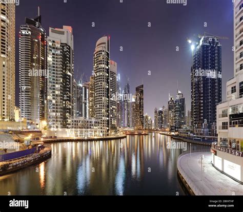 Dubai Marina skyline, United Arab Emirates Stock Photo - Alamy