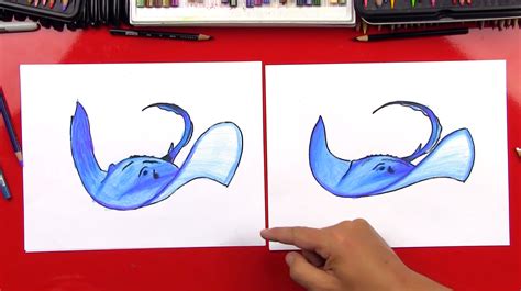 How To Draw A Stingray - Art For Kids Hub