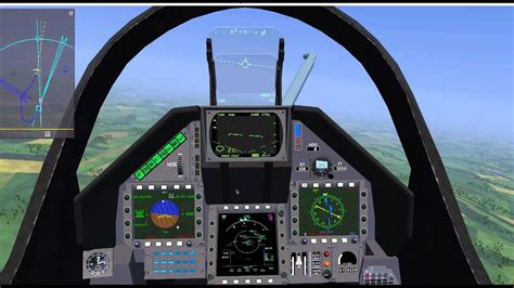 Vol IFR Mirage2000-FlightGear - YouTube