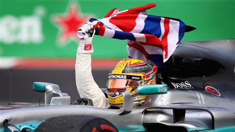 Lewis Hamilton wins fourth Formula One world championship | Breaking News News | Sky News