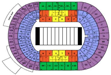 Interactive Neyland Stadium Seating Chart - Stadium Seating Chart